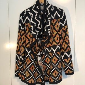 SOLD! Bass fall cardigan tribal / aztec / native / henna